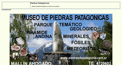 Desktop Screenshot of piedrasdepatagonia.com.ar